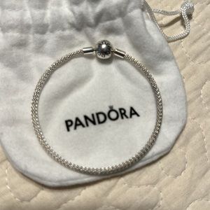 Pandora Moments Mesh bracelet EUC